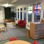Play area inside the classroom